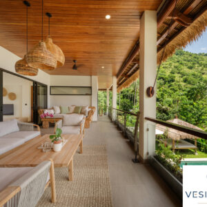 Balcony - Ocean & Valley Views - Upper Floor