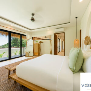 Master Bedroom - Balcony & Living Space Access - Upper Floor